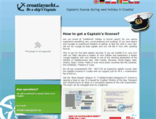 Tablet Screenshot of croatiayacht.eu